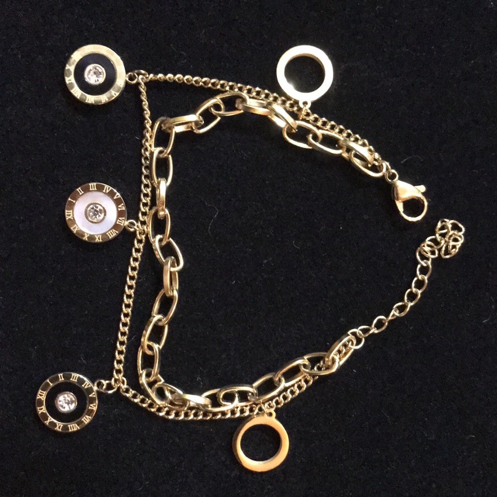 NEW Layered Roman numerals bracelet